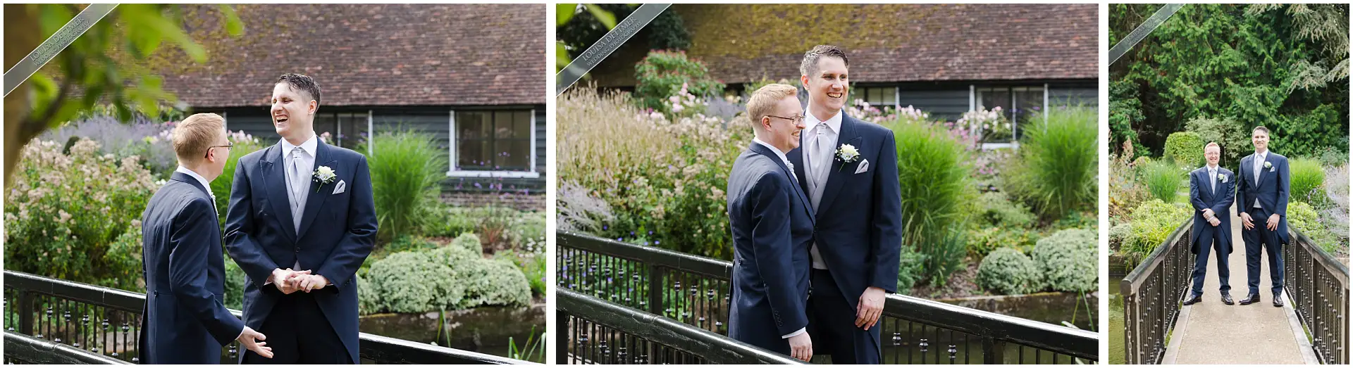 groomsmen at the Orangery Maidstone by Kent Photographer Louisa Dettmer Photography