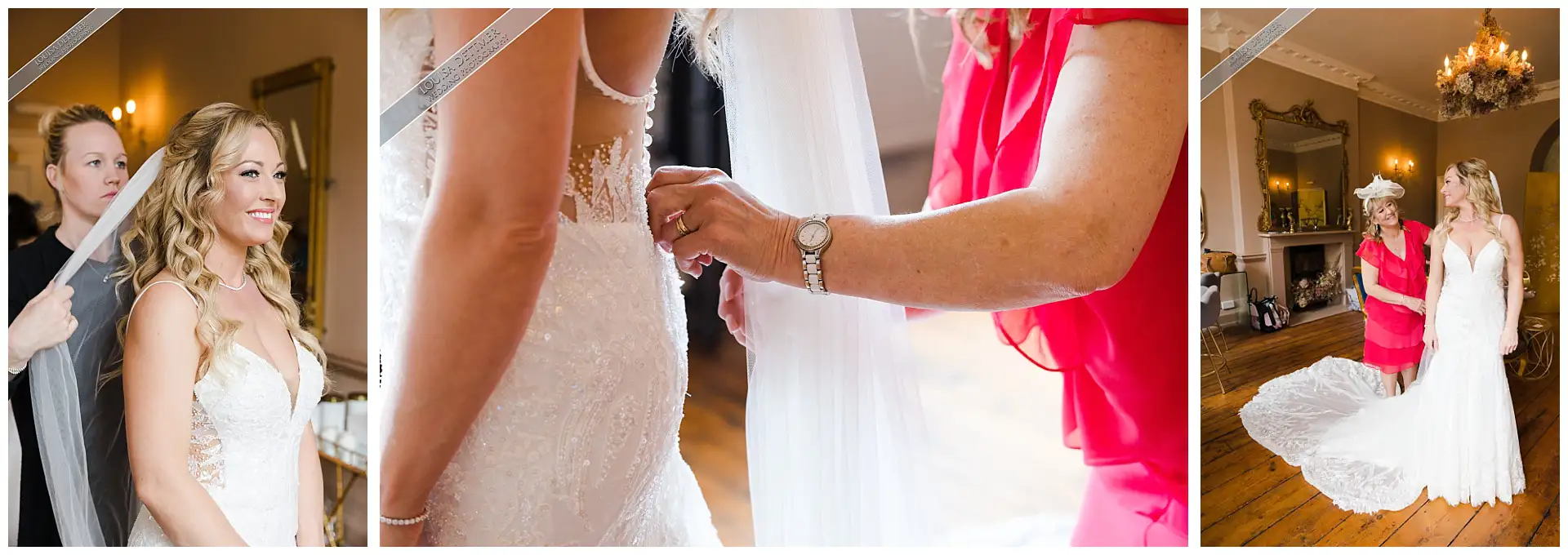 bridal prep at The Orangery Maidstone