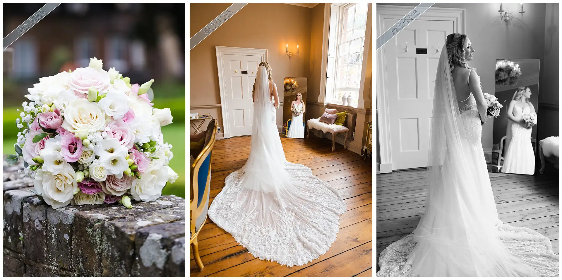 bridal prep at The Orangery Maidstone