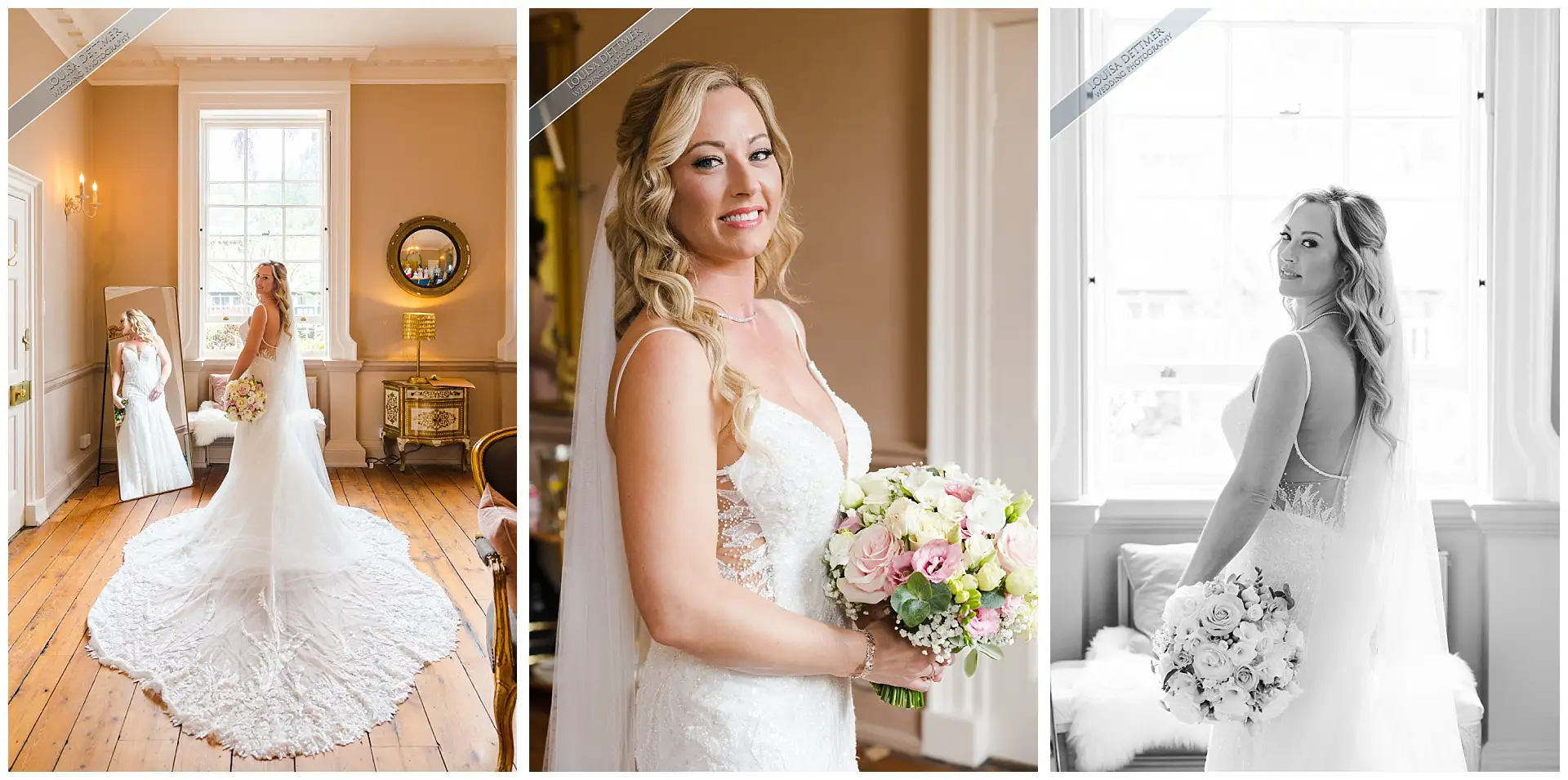 bridal prep at The Orangery Maidstone
