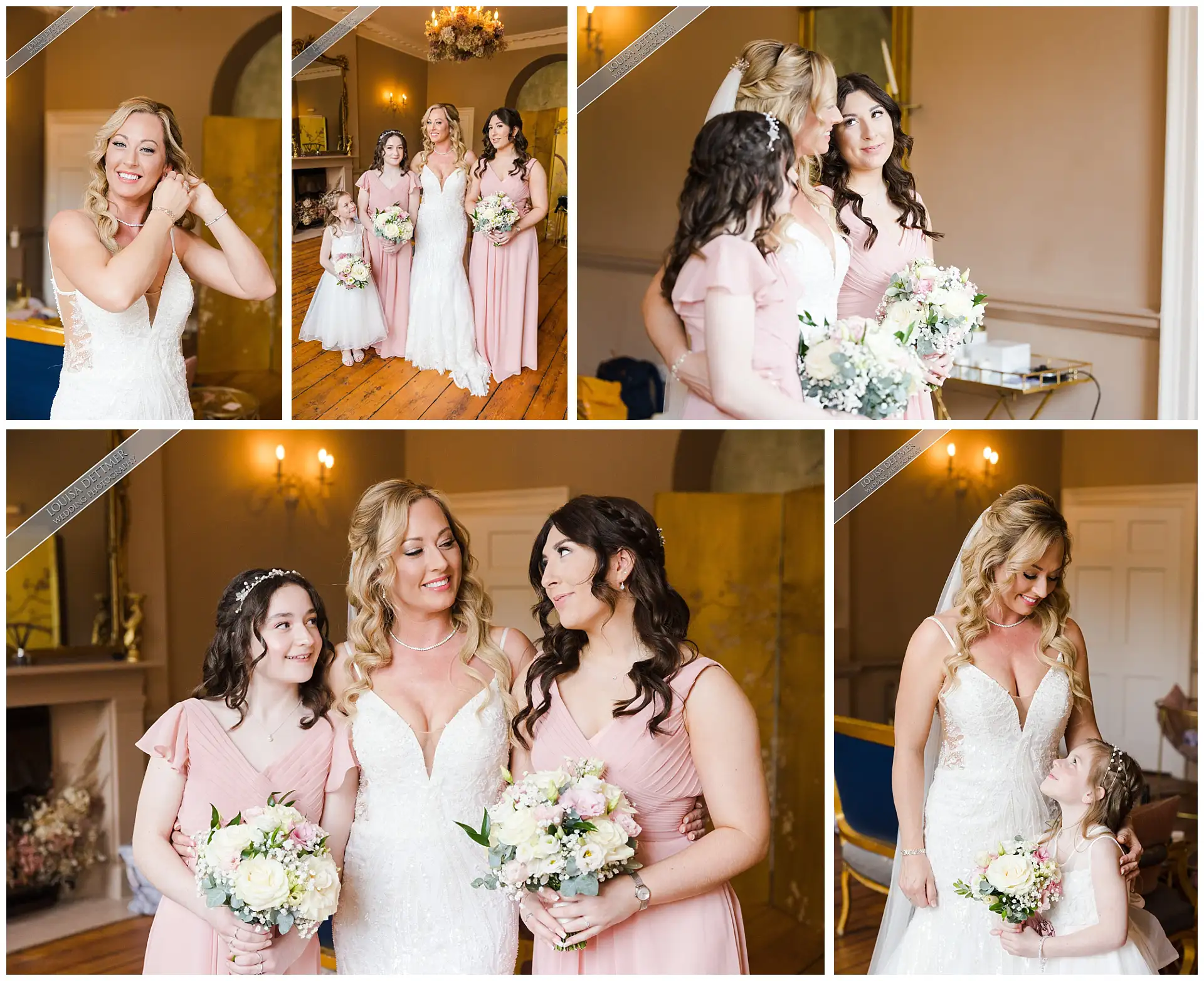 bridal prep at The Orangery Maidstone