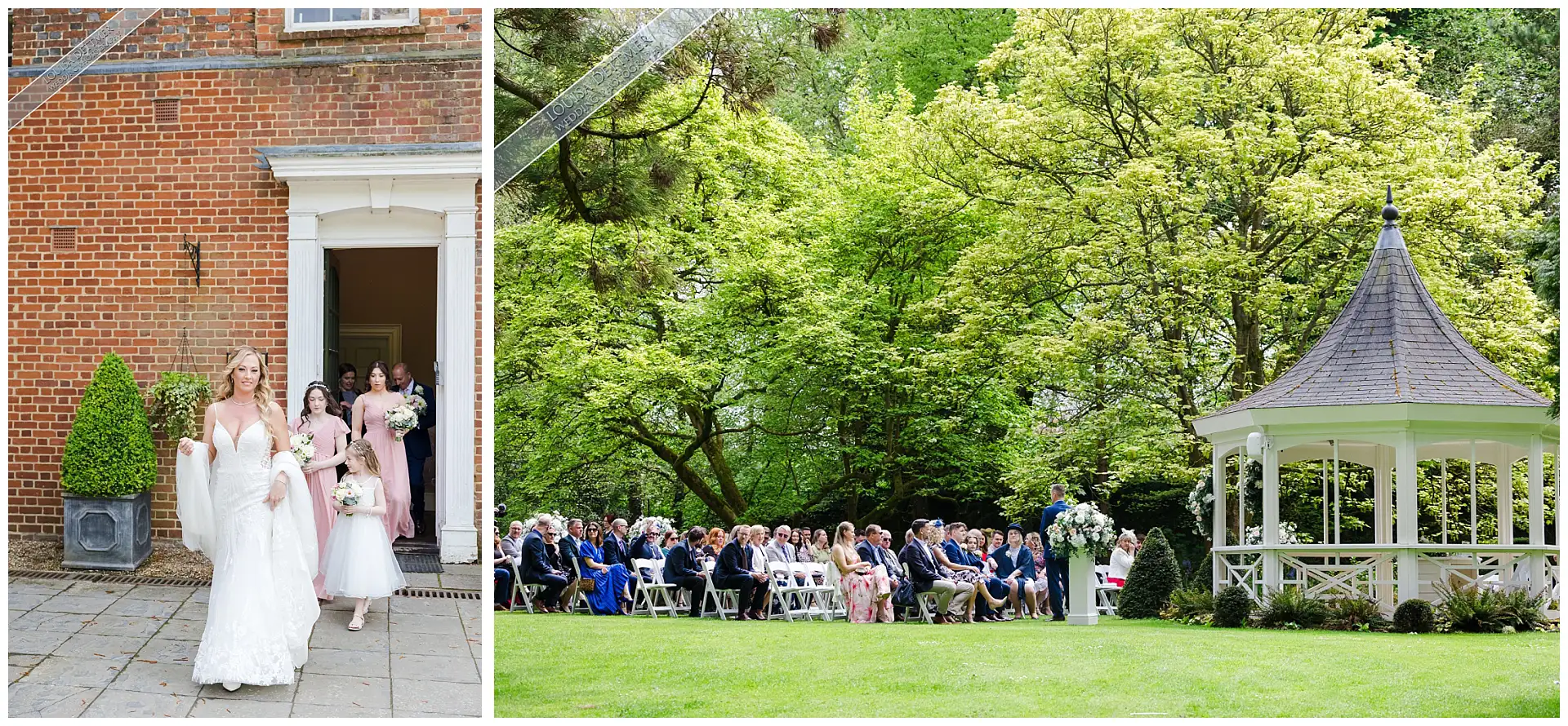 wedding ceremony at The Orangery Maidstone