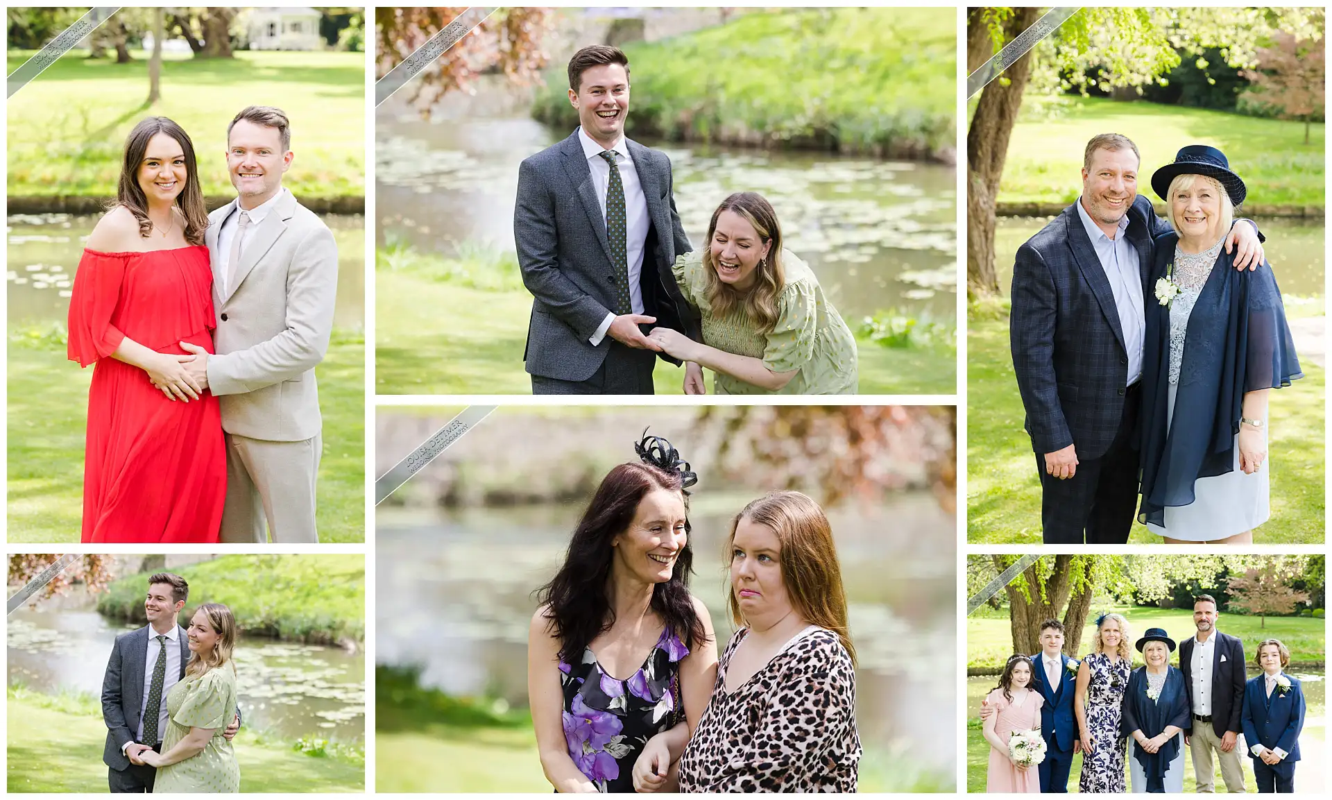 wedding guests at The Orangery Maidstone