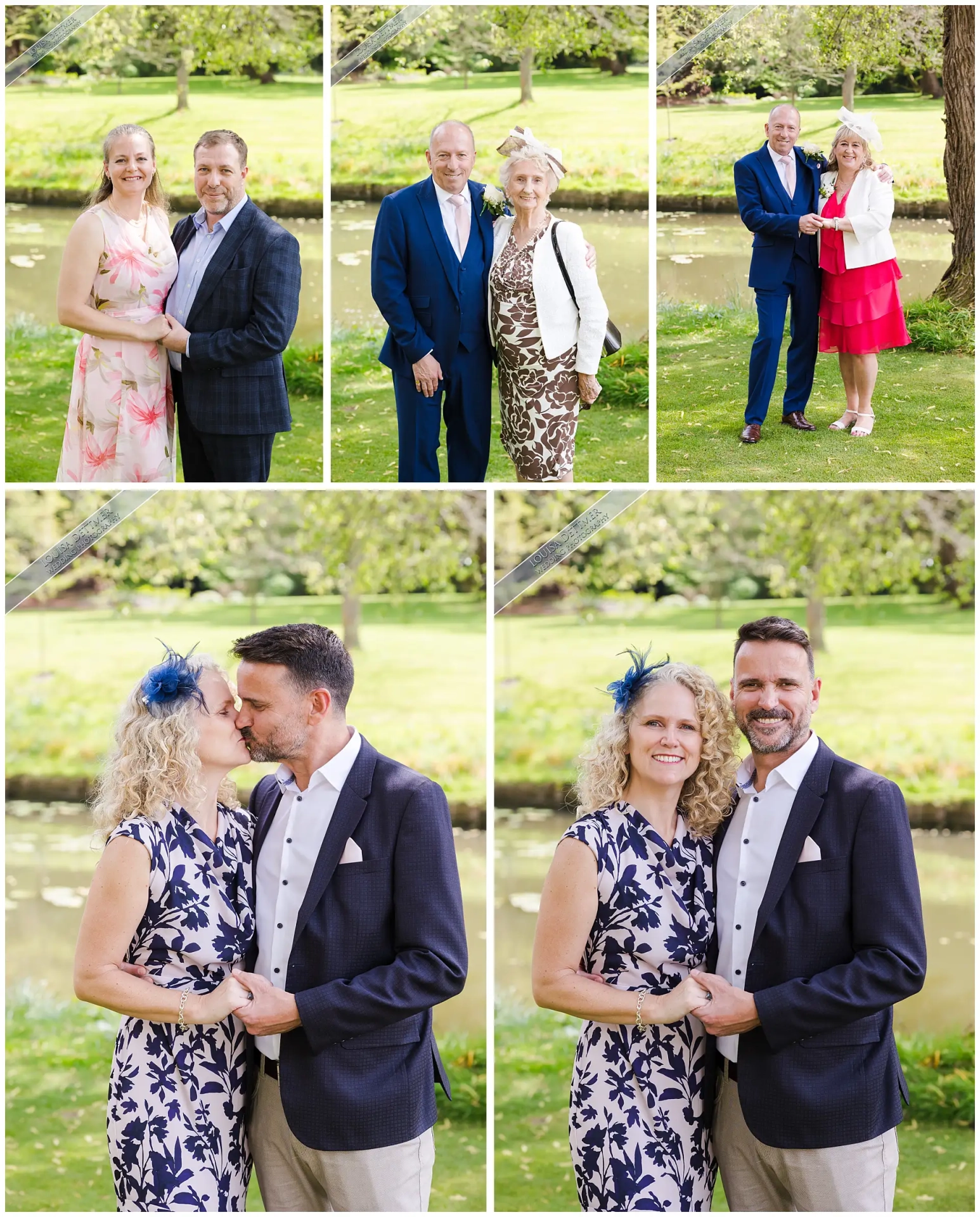 wedding guests at The Orangery Maidstone