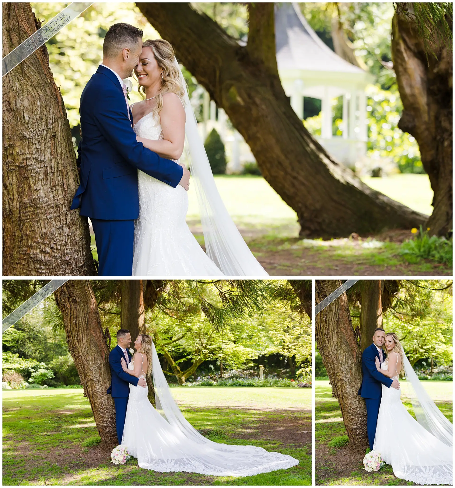 bride and groom portraits, The Orangery Maidstone