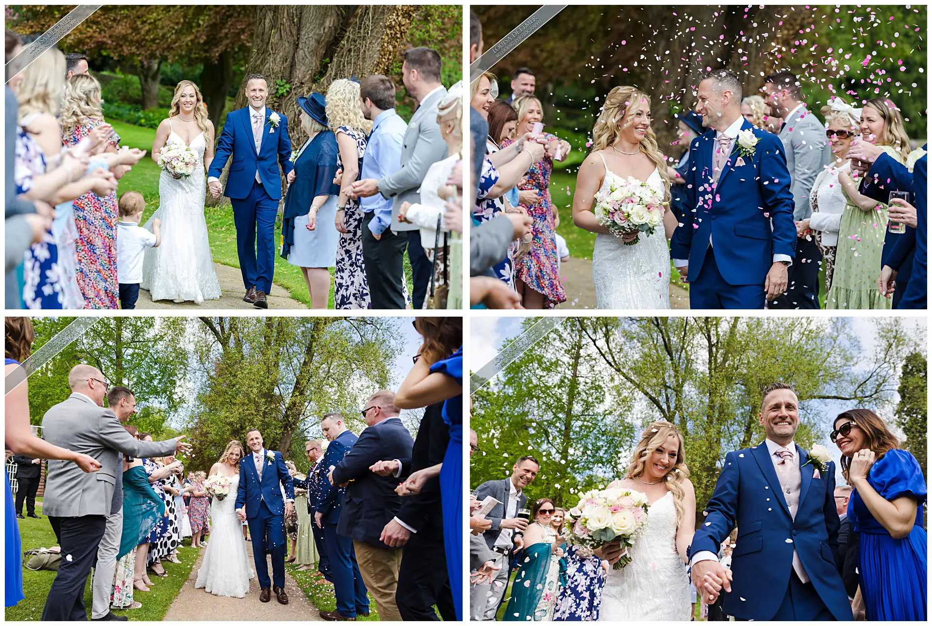 confetti at The Orangery Maidstone