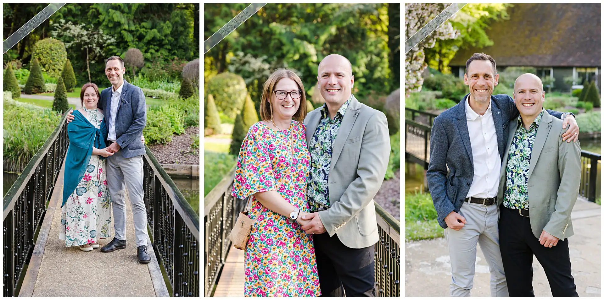 wedding guests at The Orangery Maidstone