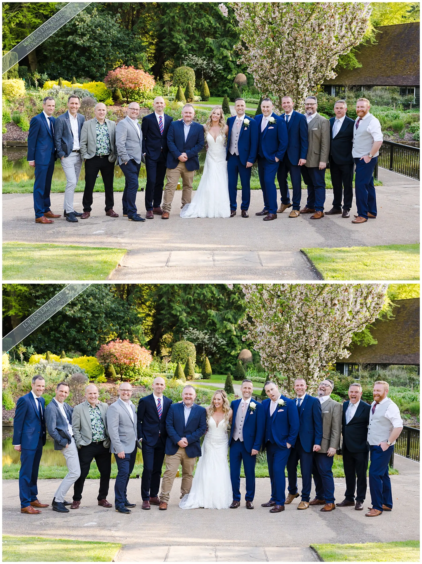 wedding guests at The Orangery Maidstone