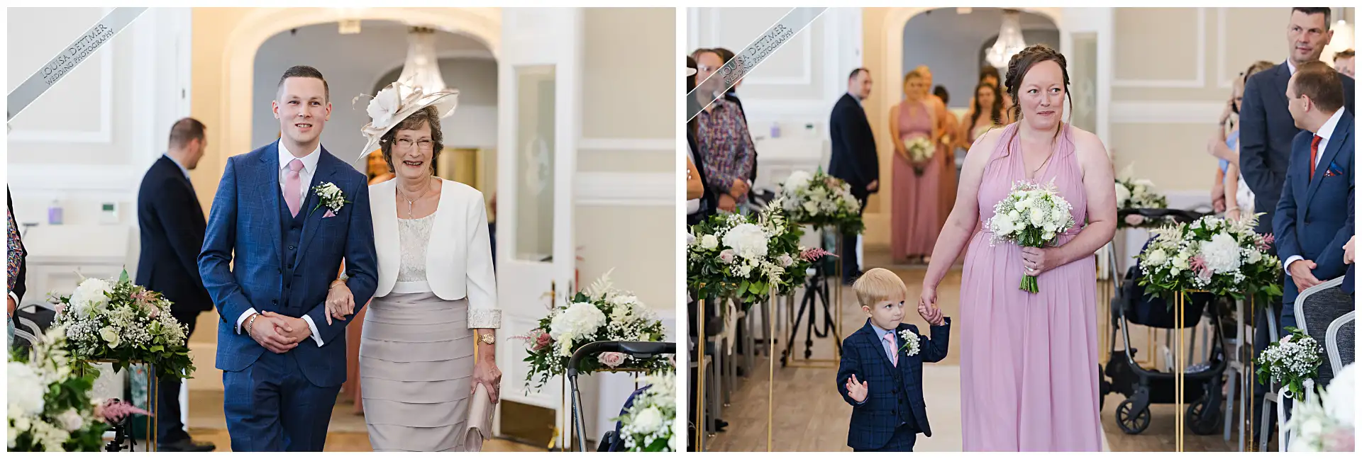 wedding ceremony at The Spa Hotel, Tunbridge Wells