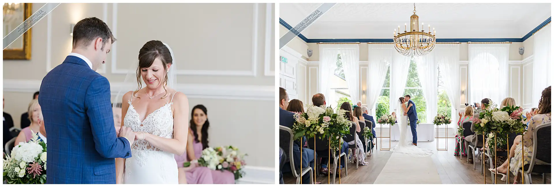 wedding ceremony at The Spa Hotel, Tunbridge Wells