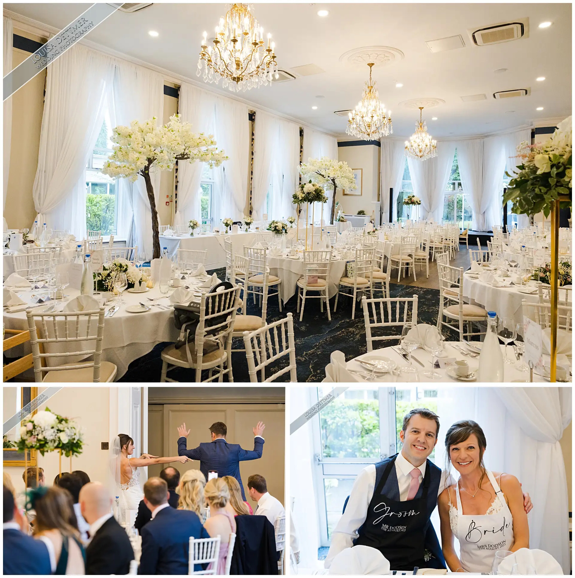 wedding reception, The Spa Hotel, Tunbridge Wells