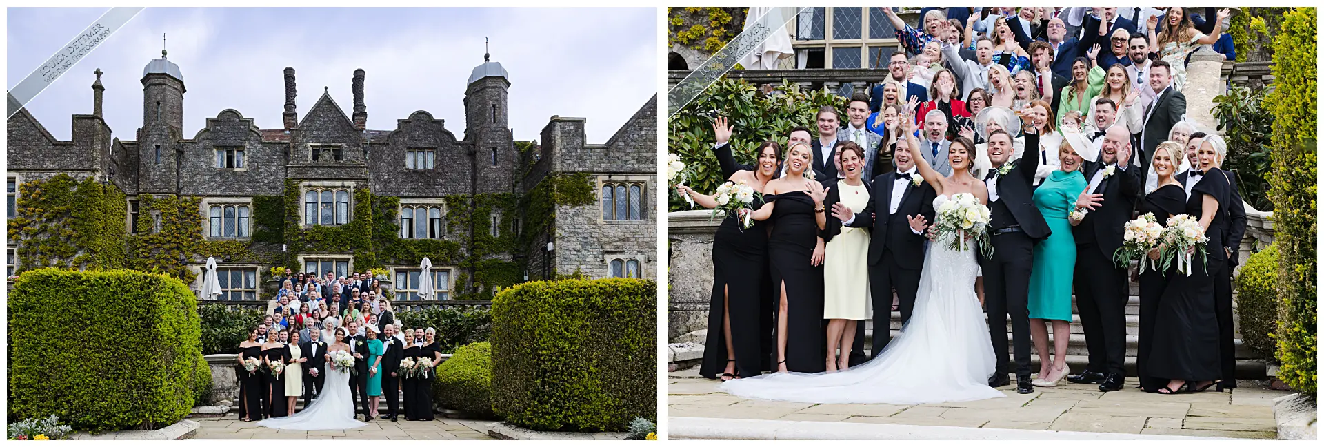 wedding group photos at eastwell manor