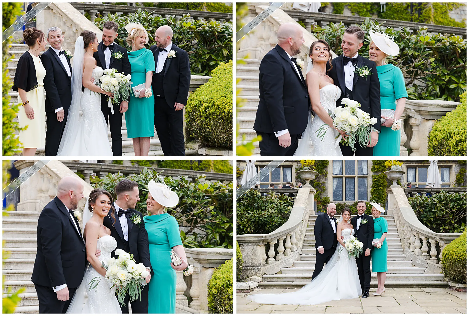 wedding group photos at eastwell manor