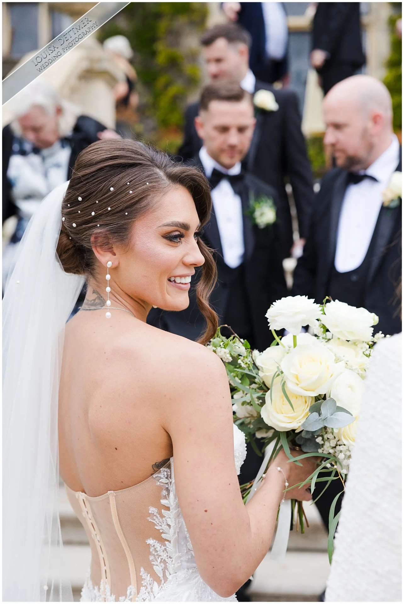 reportage style photo of bride at champneys eastwell manor, louisa dettmer photography