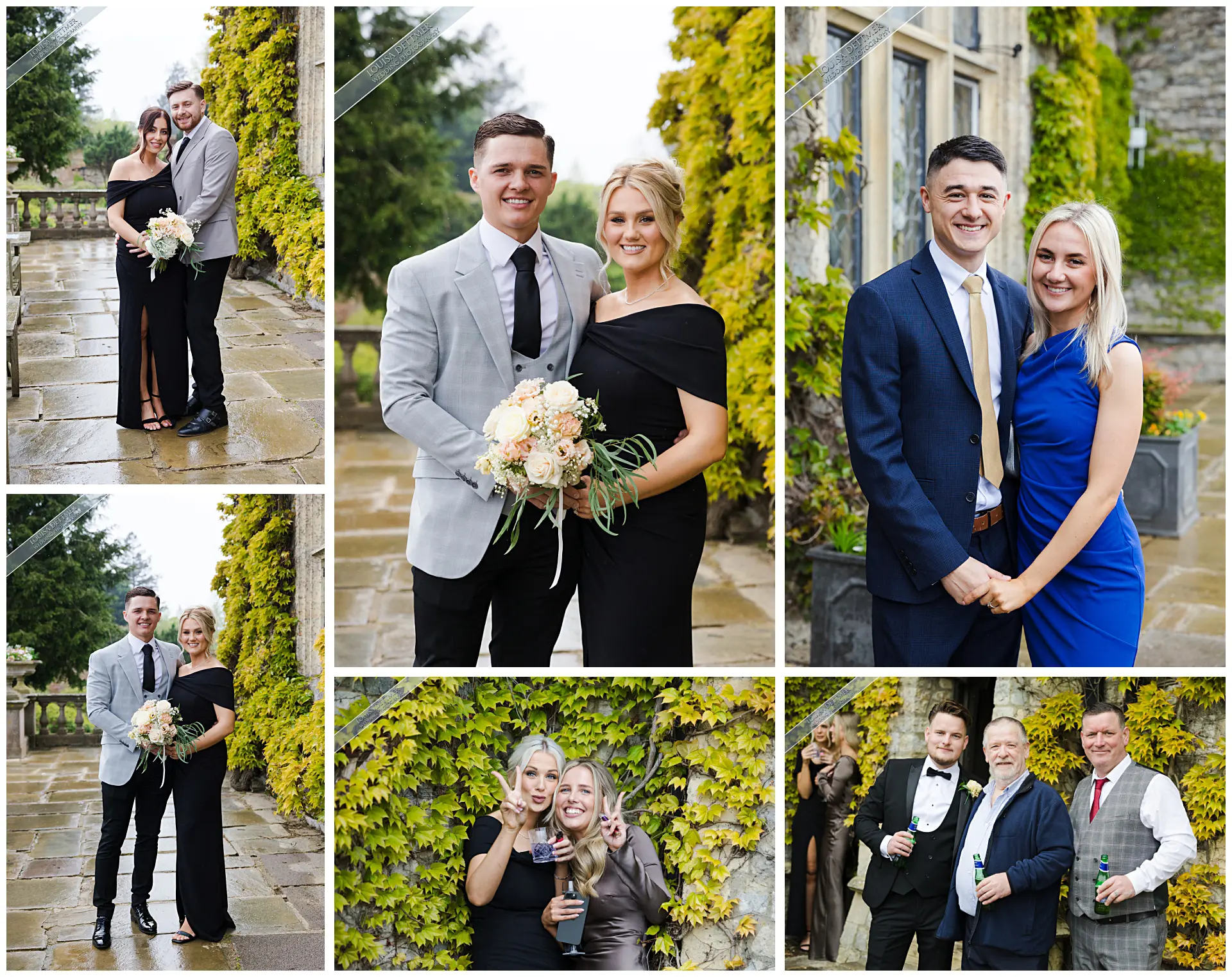 wedding guests at champneys eastwell manor