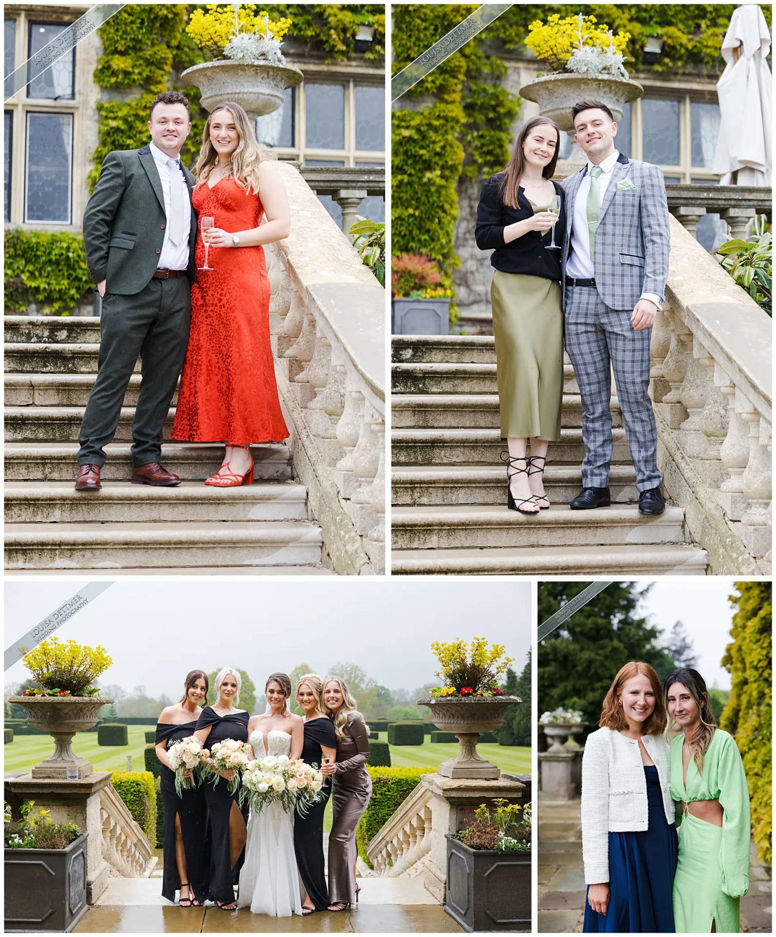 wedding guests at champneys eastwell manor
