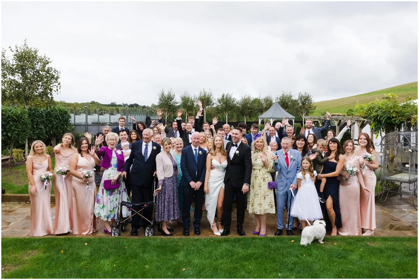 group photos at The Barnyard, Rainham, Kent. Louisa Dettmer Photography