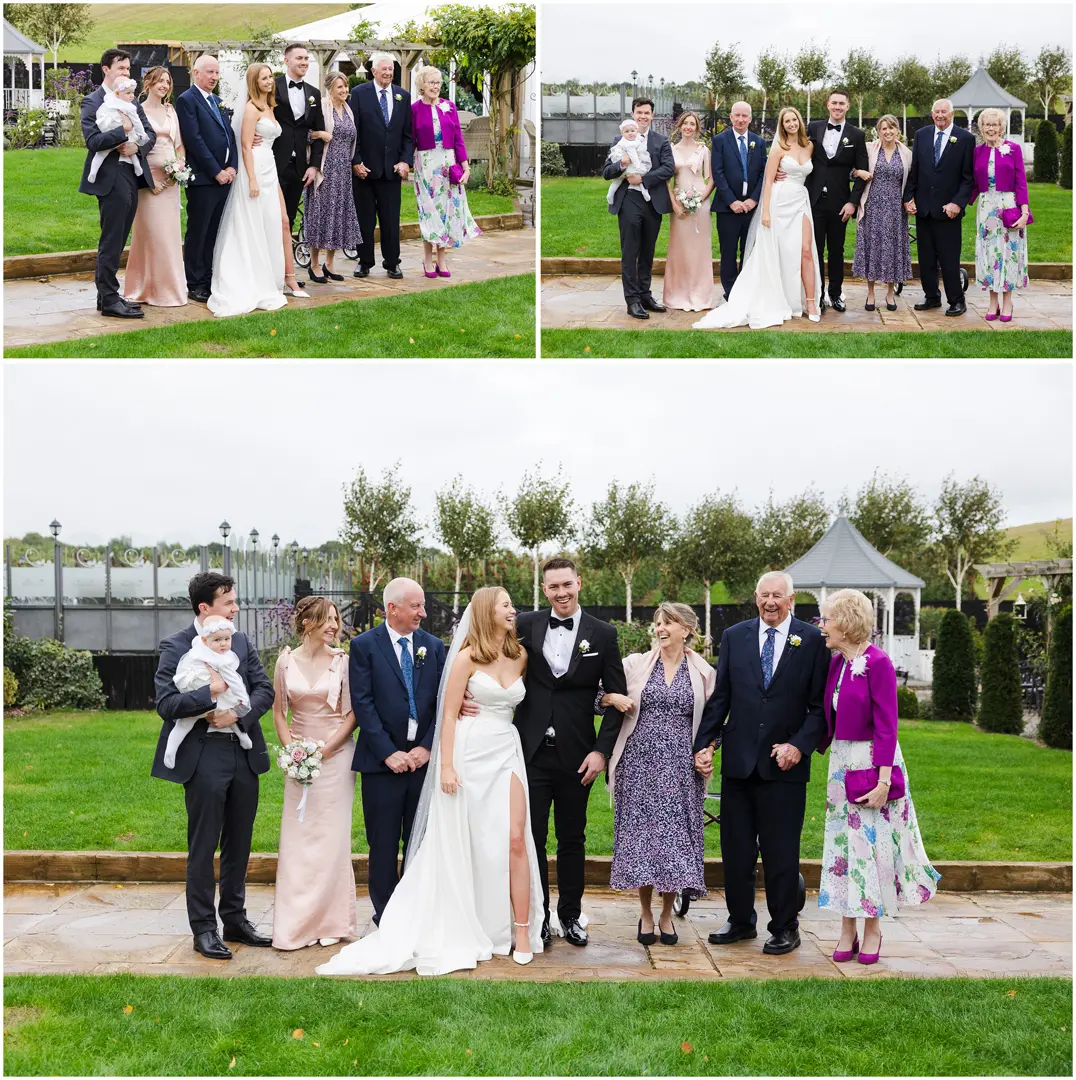 group photos at The Barnyard, Rainham, Kent. Louisa Dettmer Photography
