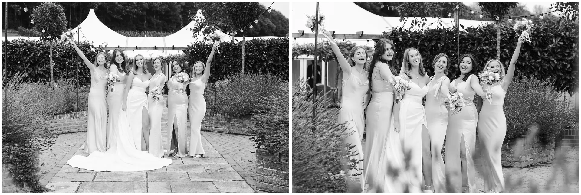 Bridal Party Photos at The Barnyard, Rainham, Kent. Louisa Dettmer Photography