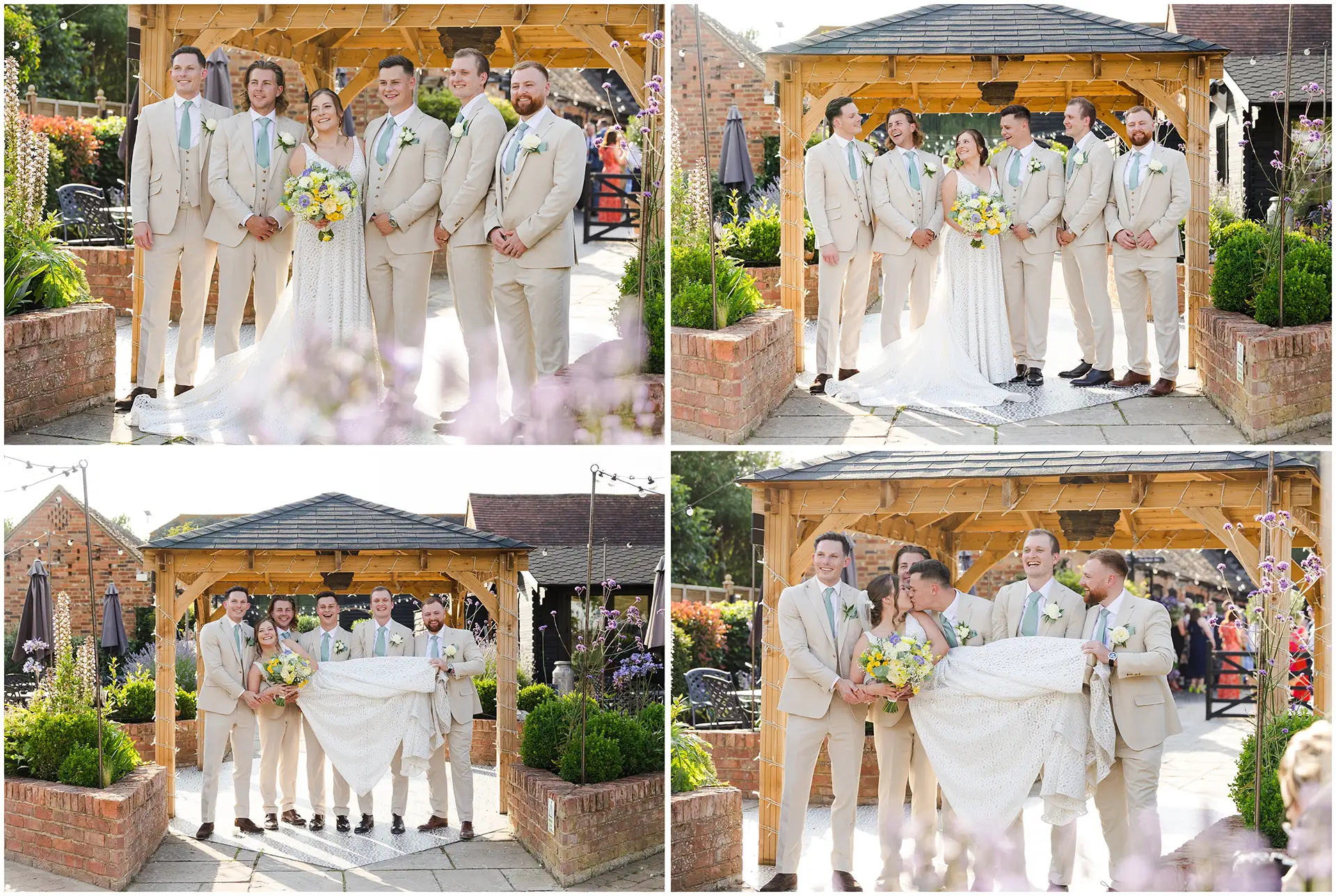 twilight wedding photos at The Apple Barn at The Barnyard
