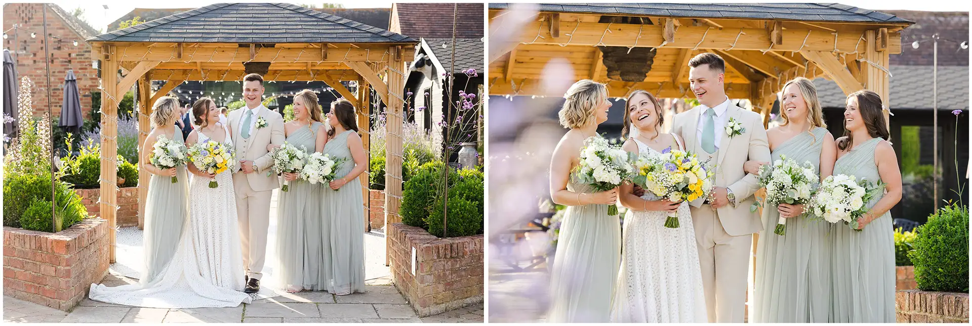 twilight wedding photos at The Apple Barn at The Barnyard