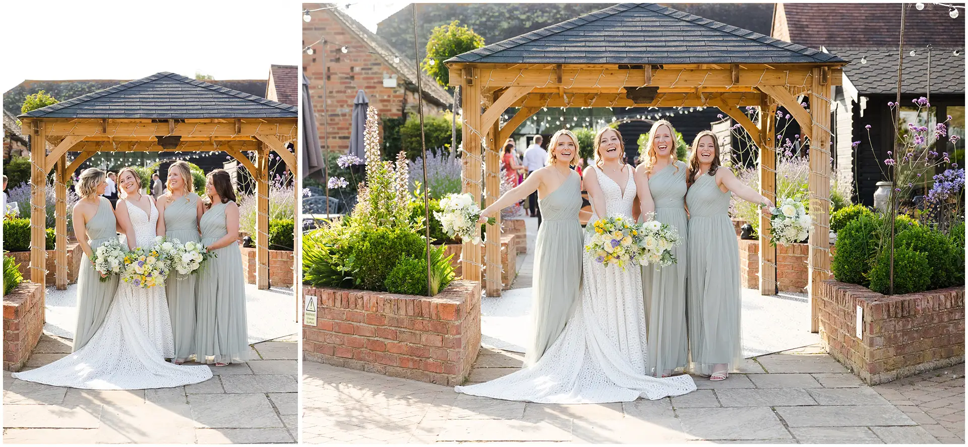 twilight wedding photos at The Apple Barn at The Barnyard