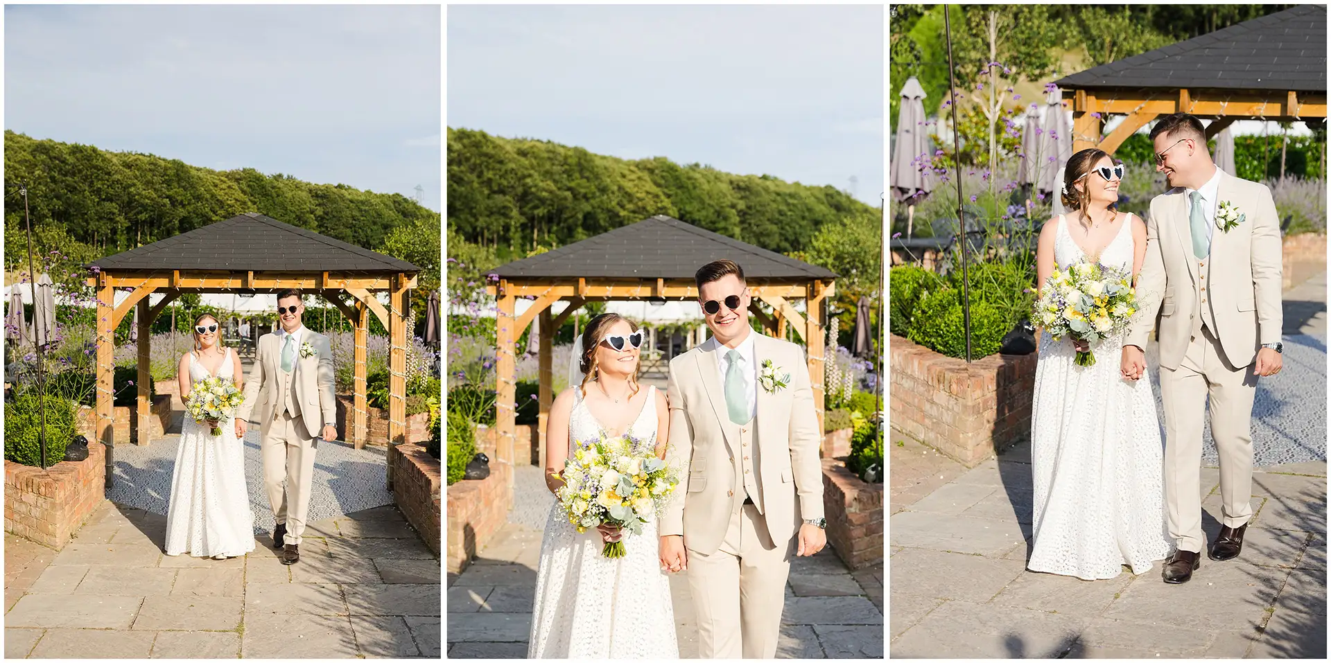 twilight wedding photos at The Apple Barn at The Barnyard