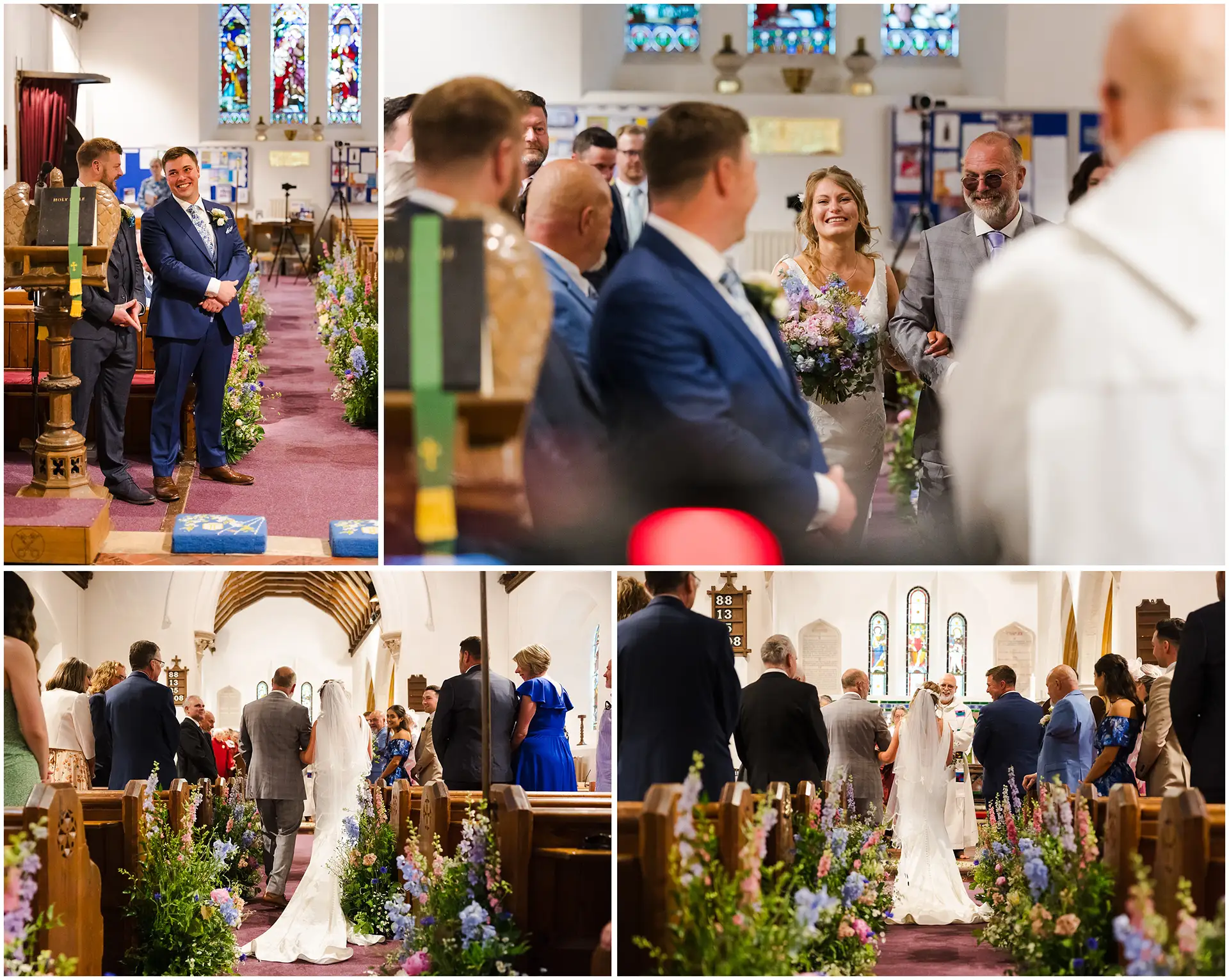 wedding ceremony by louisa dettmer photography