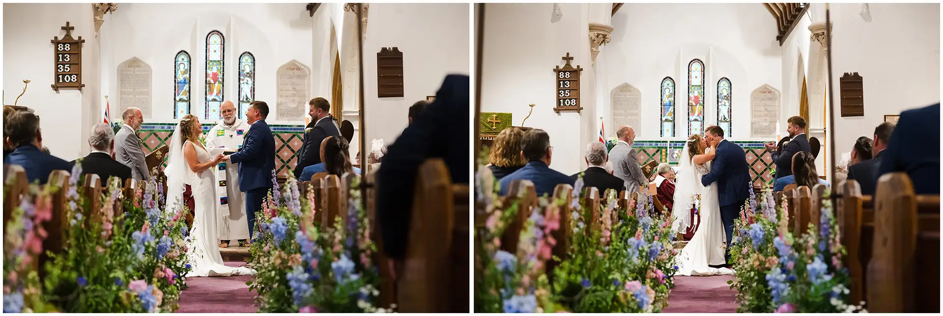 wedding ceremony by louisa dettmer photography