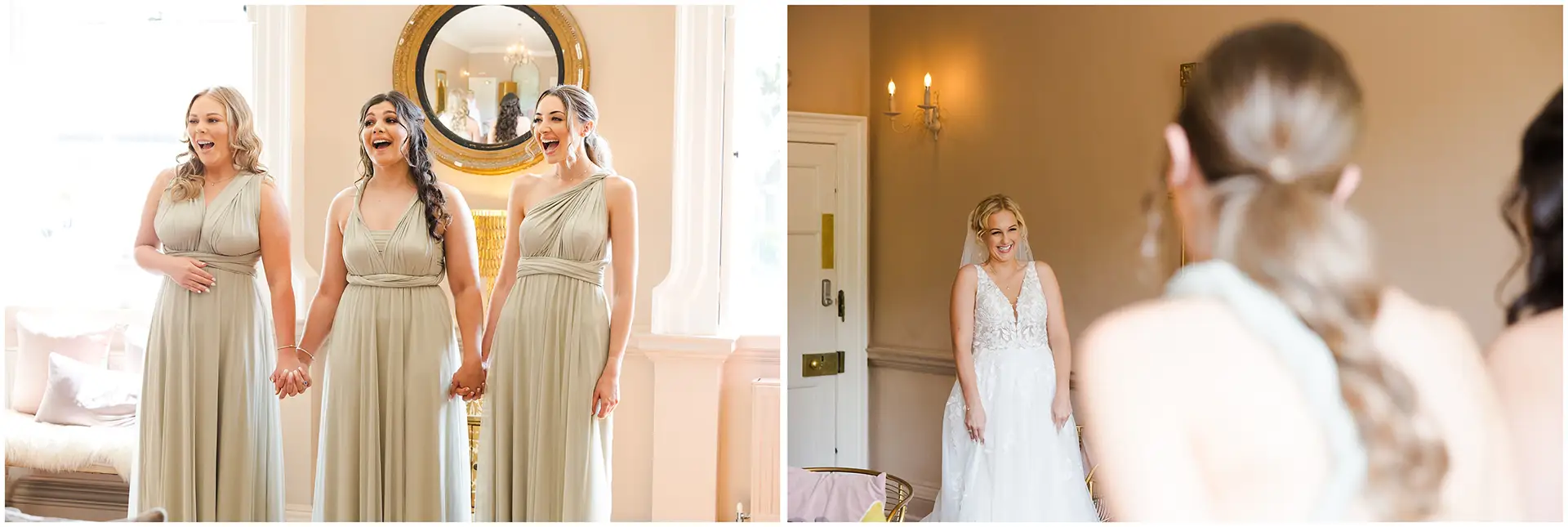 bridal prep at The Orangery Maidstone