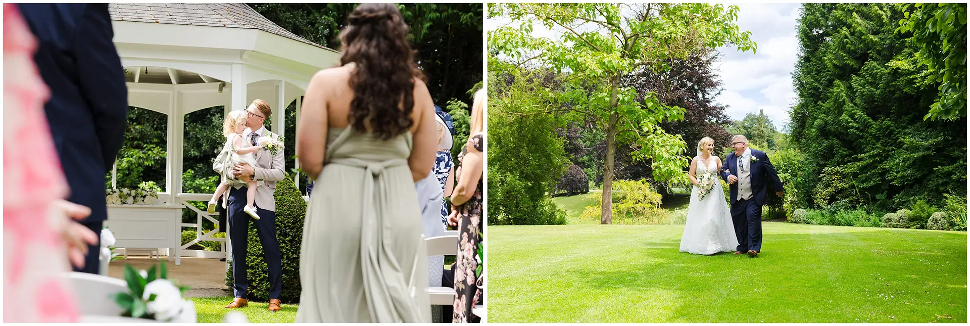 wedding ceremony at The Orangery Maidstone