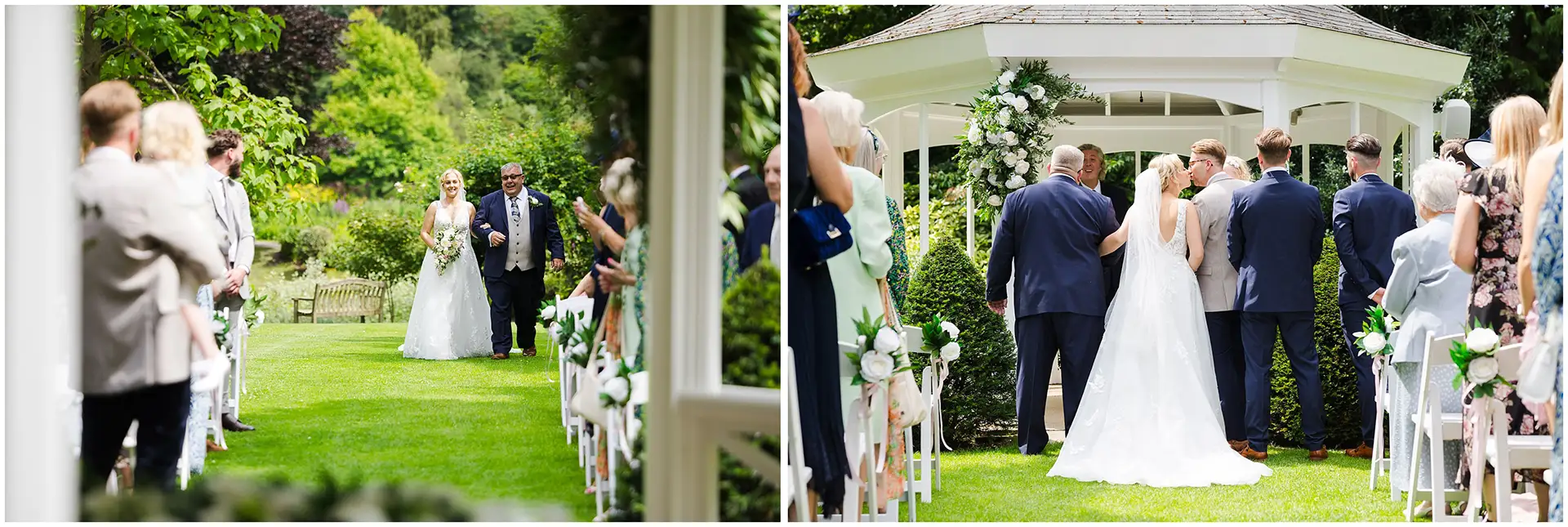 wedding ceremony at The Orangery Maidstone
