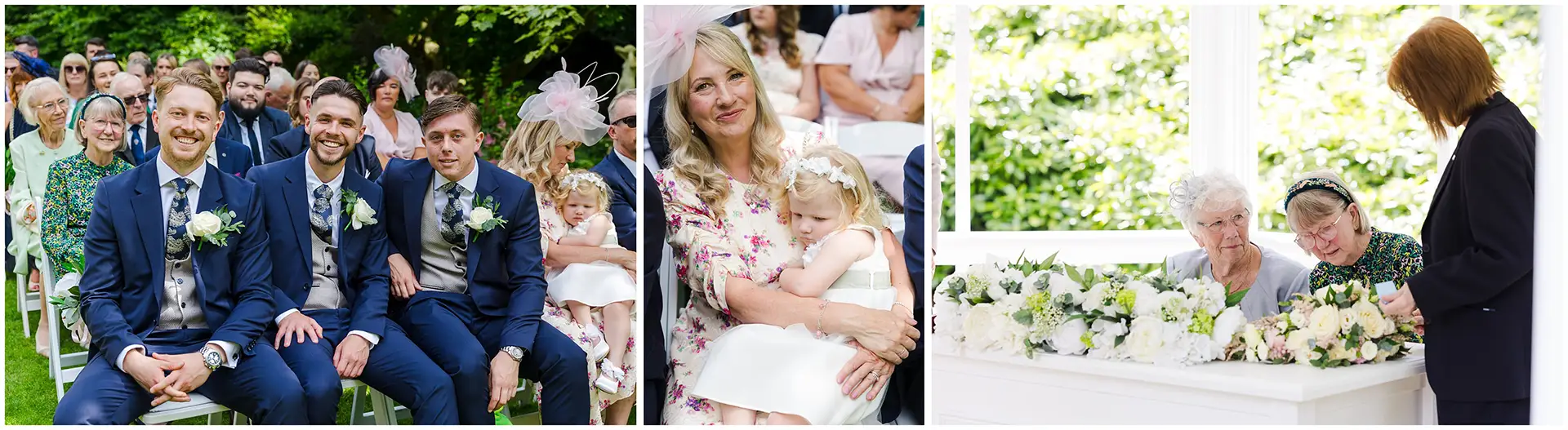 wedding ceremony at The Orangery Maidstone