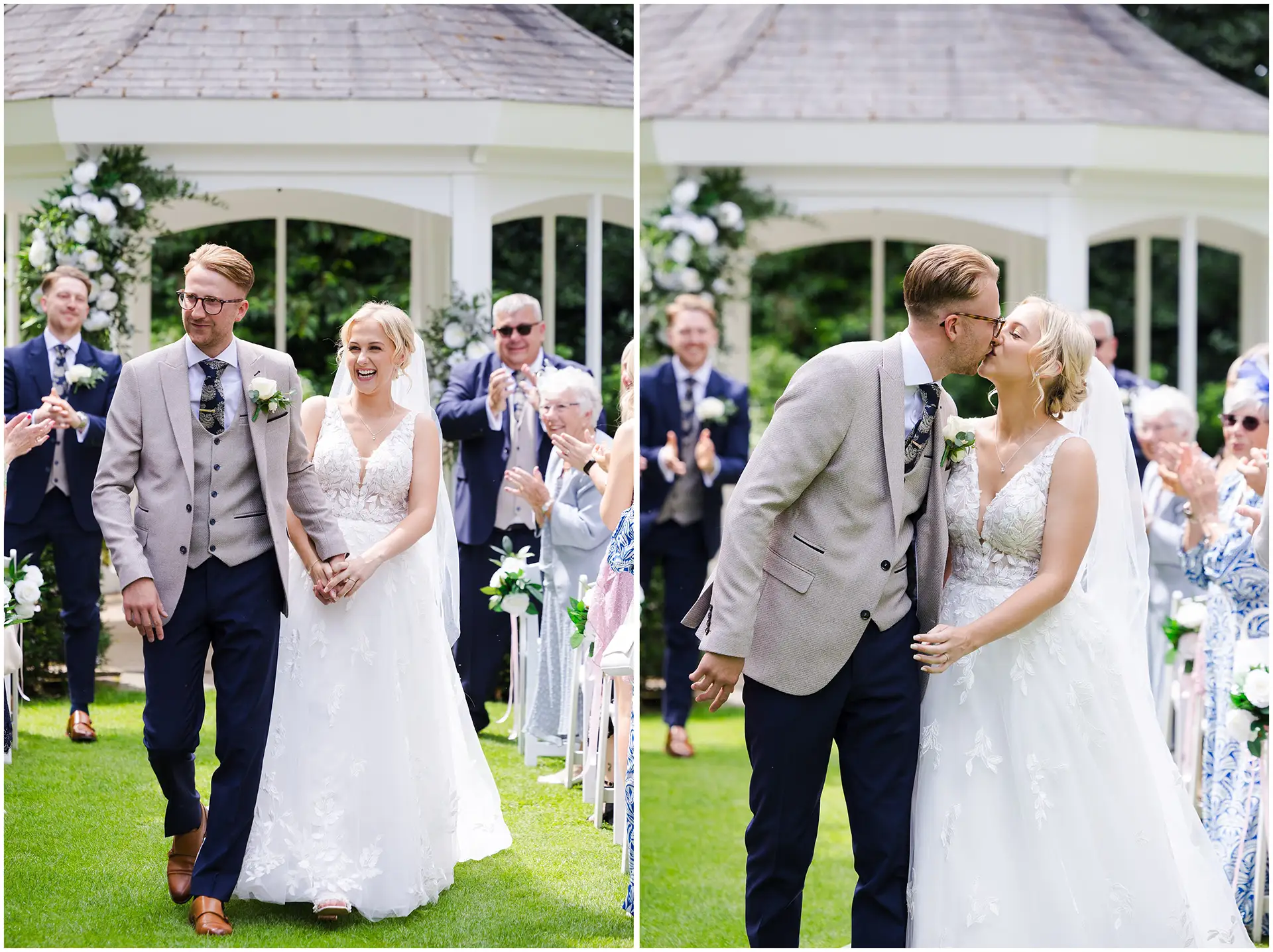 wedding ceremony at The Orangery Maidstone