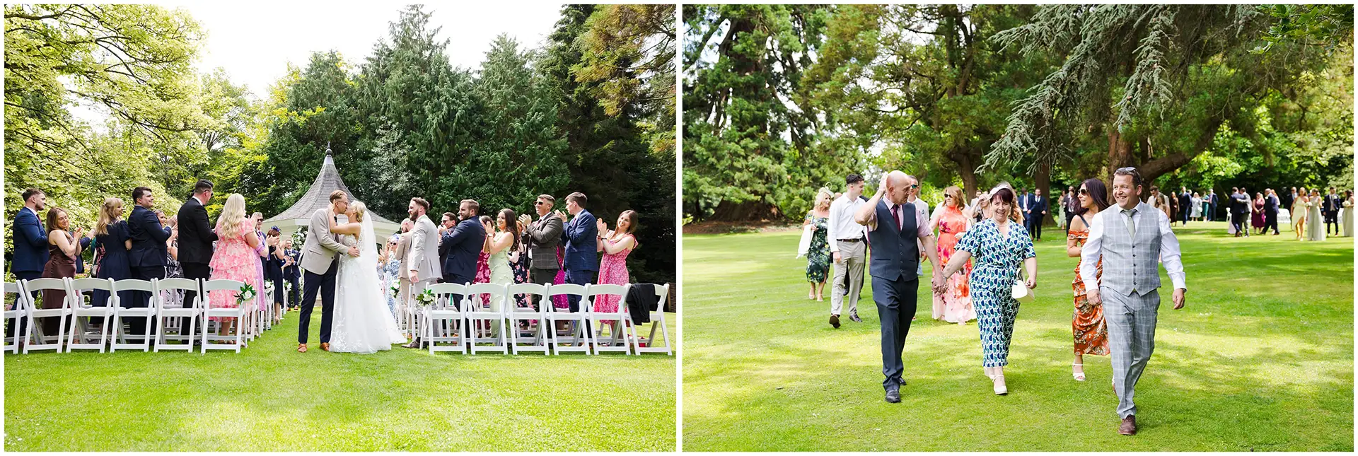 wedding ceremony at The Orangery Maidstone
