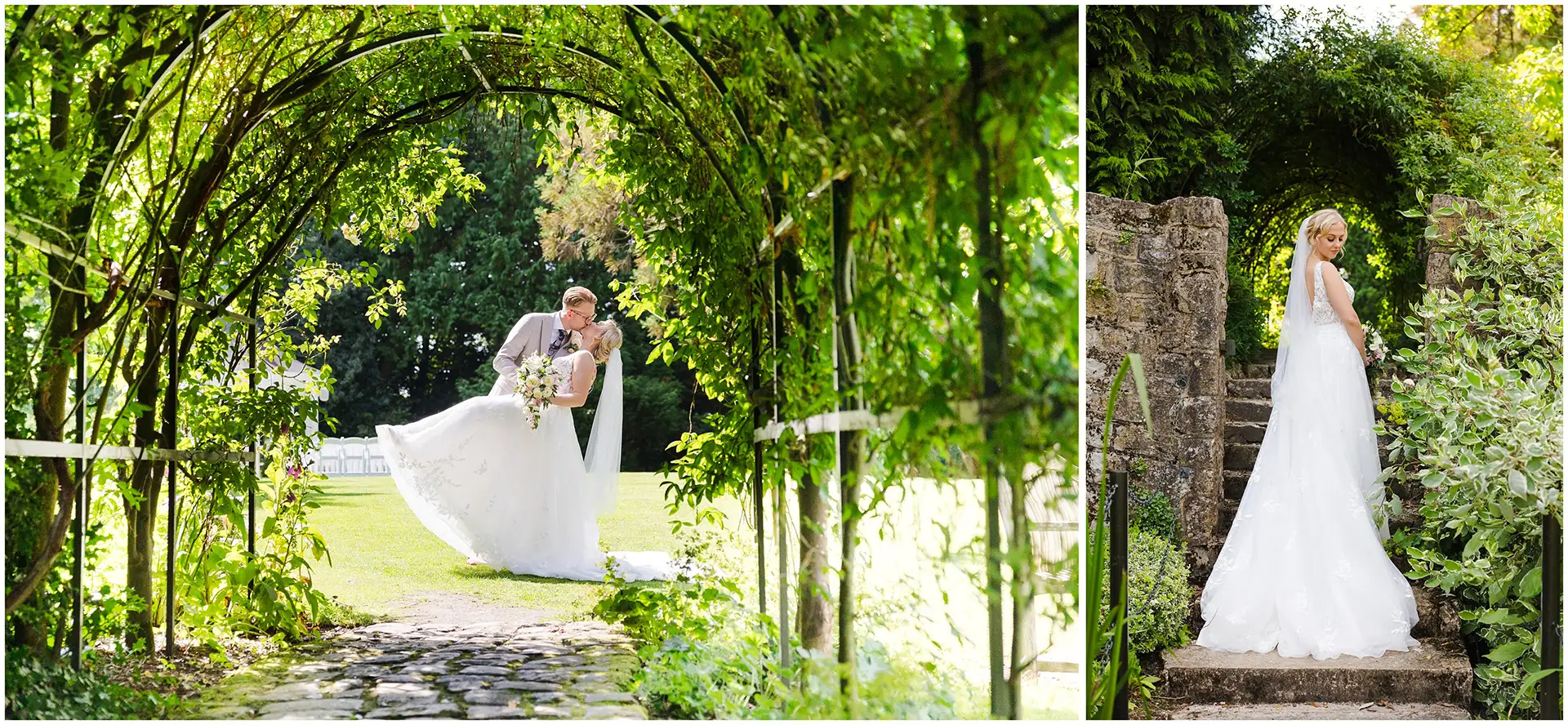 wedding portraits at the orangery maidstone