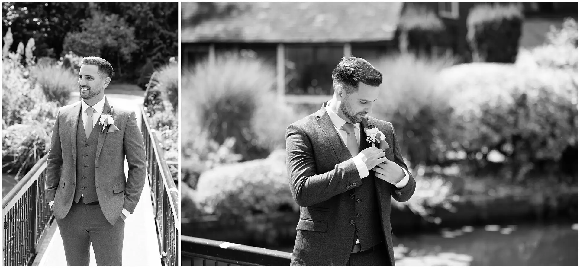 groom at The Orangery Maidstone