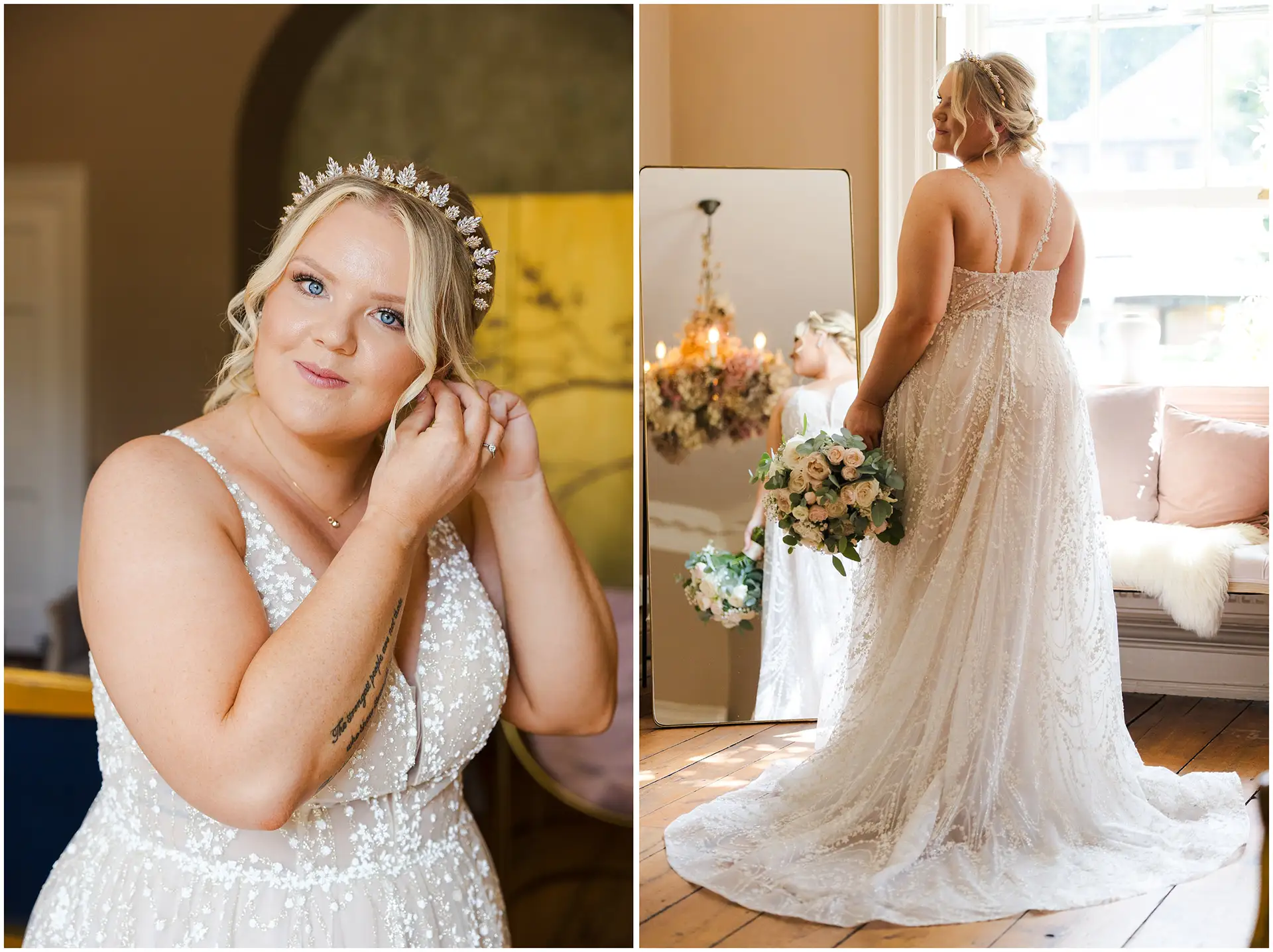 bridal photos The Orangery Maidstone