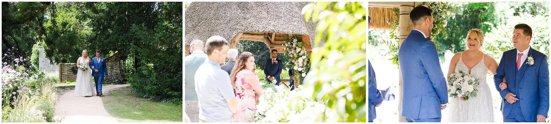 lapa lakeside wedding ceremony at The Orangery Maidstone
