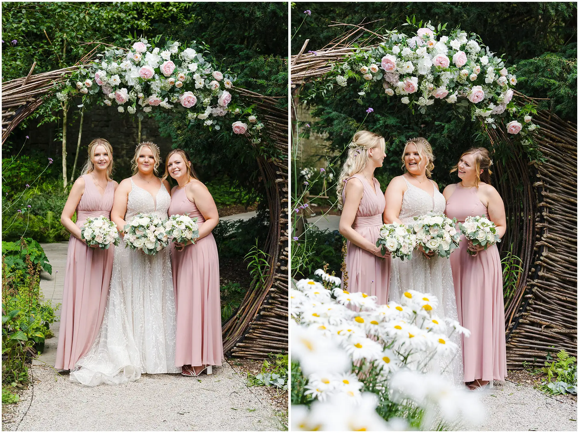 bride and groom photos at The Orangery Maidstone