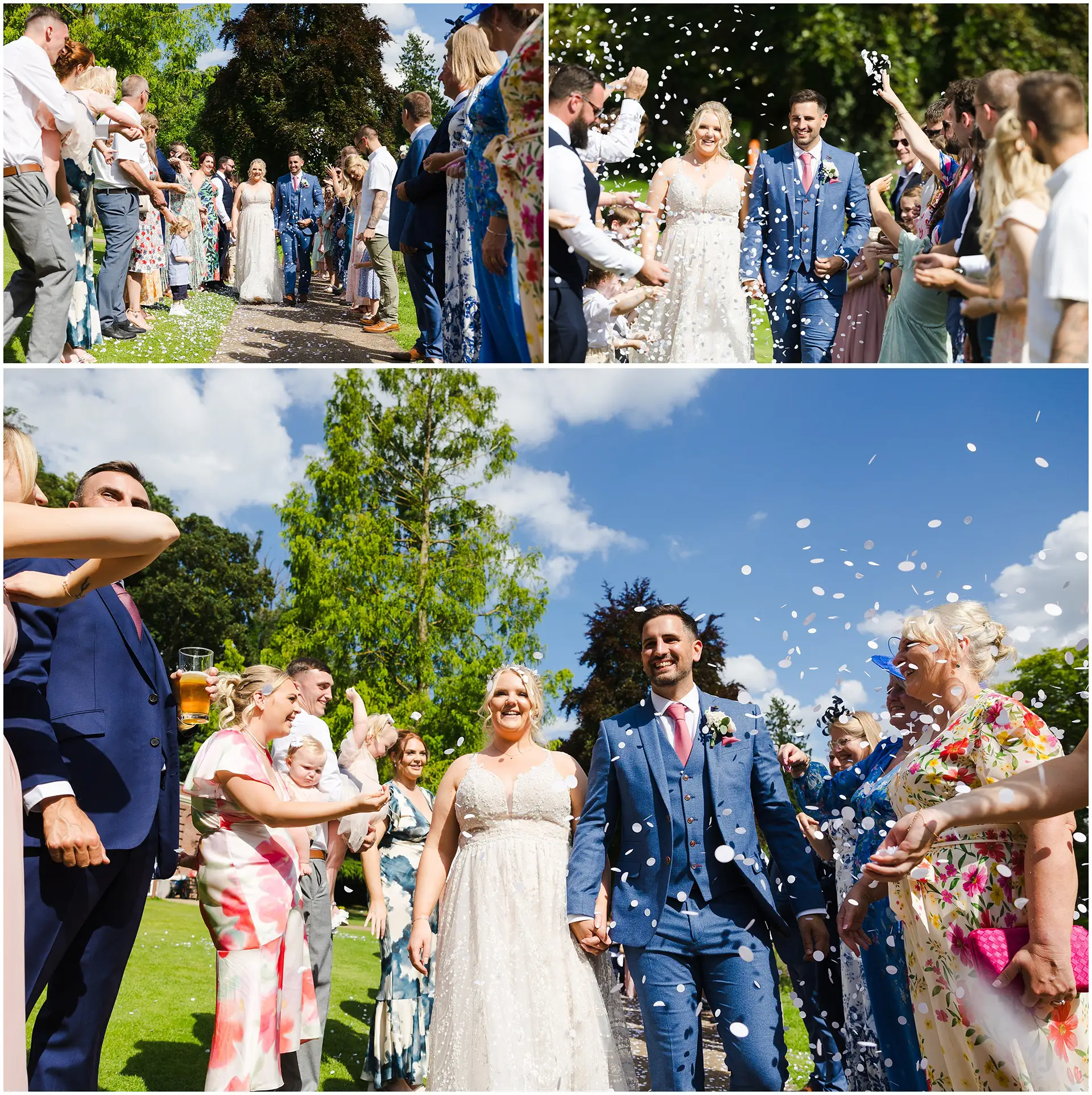 confetti at The Orangery Maidstone