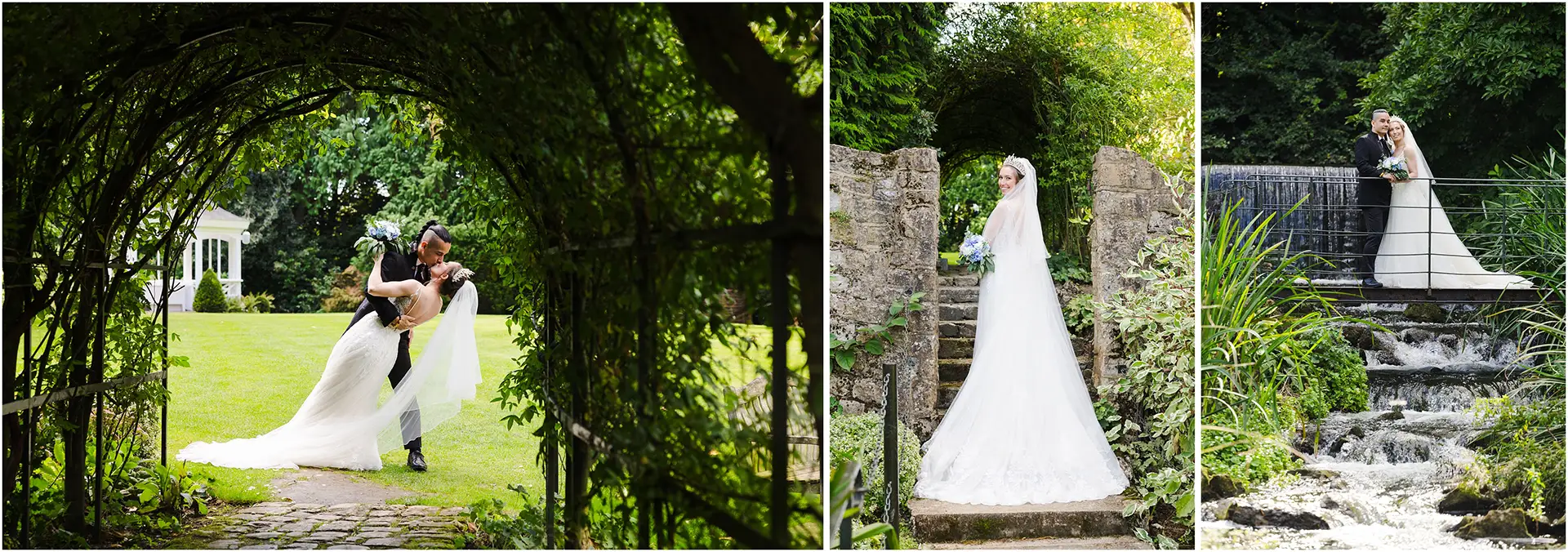 enchanting garden wedding portraits the orangery maidstone by louisa dettmer photography
