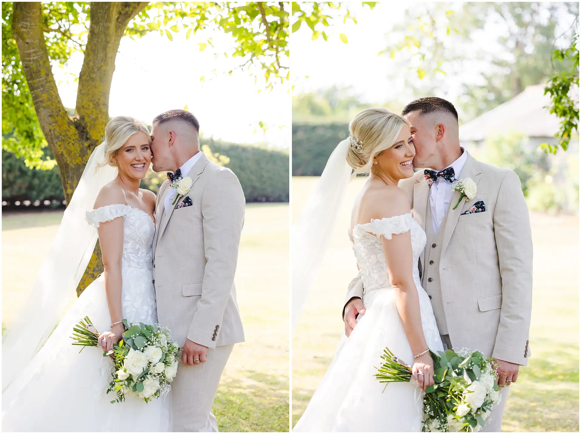 bride and groom couples photos at Winters Barns