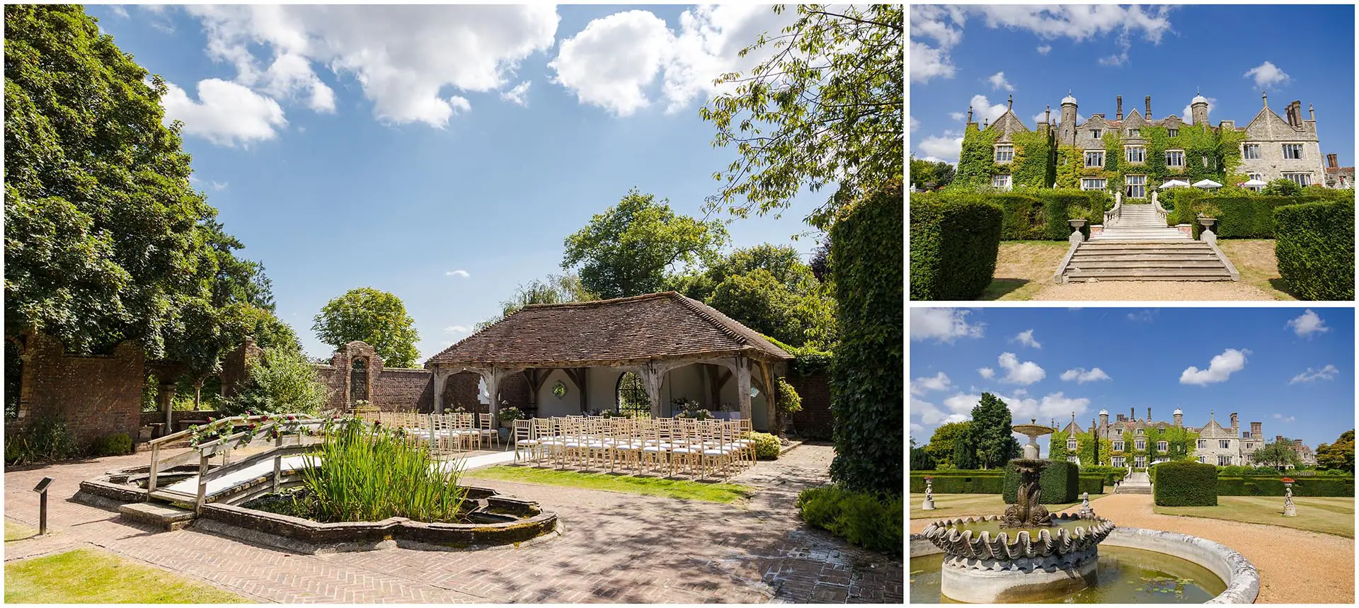 ivy-clad manor gardens eastwell manor by louisa dettmer photography