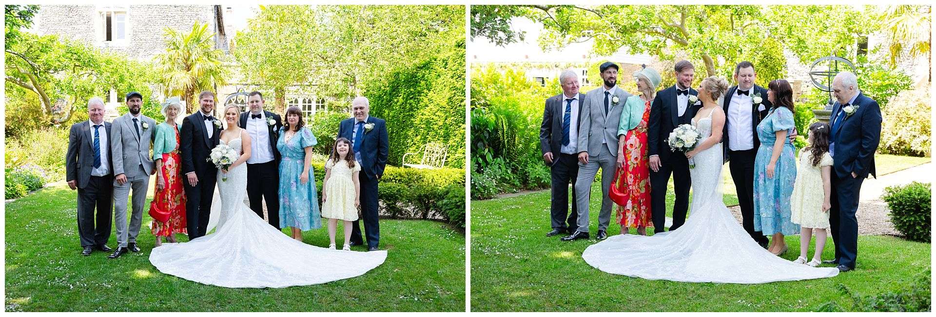 family wedding portraits at chapel house estate by Louisa Dettmer Photography