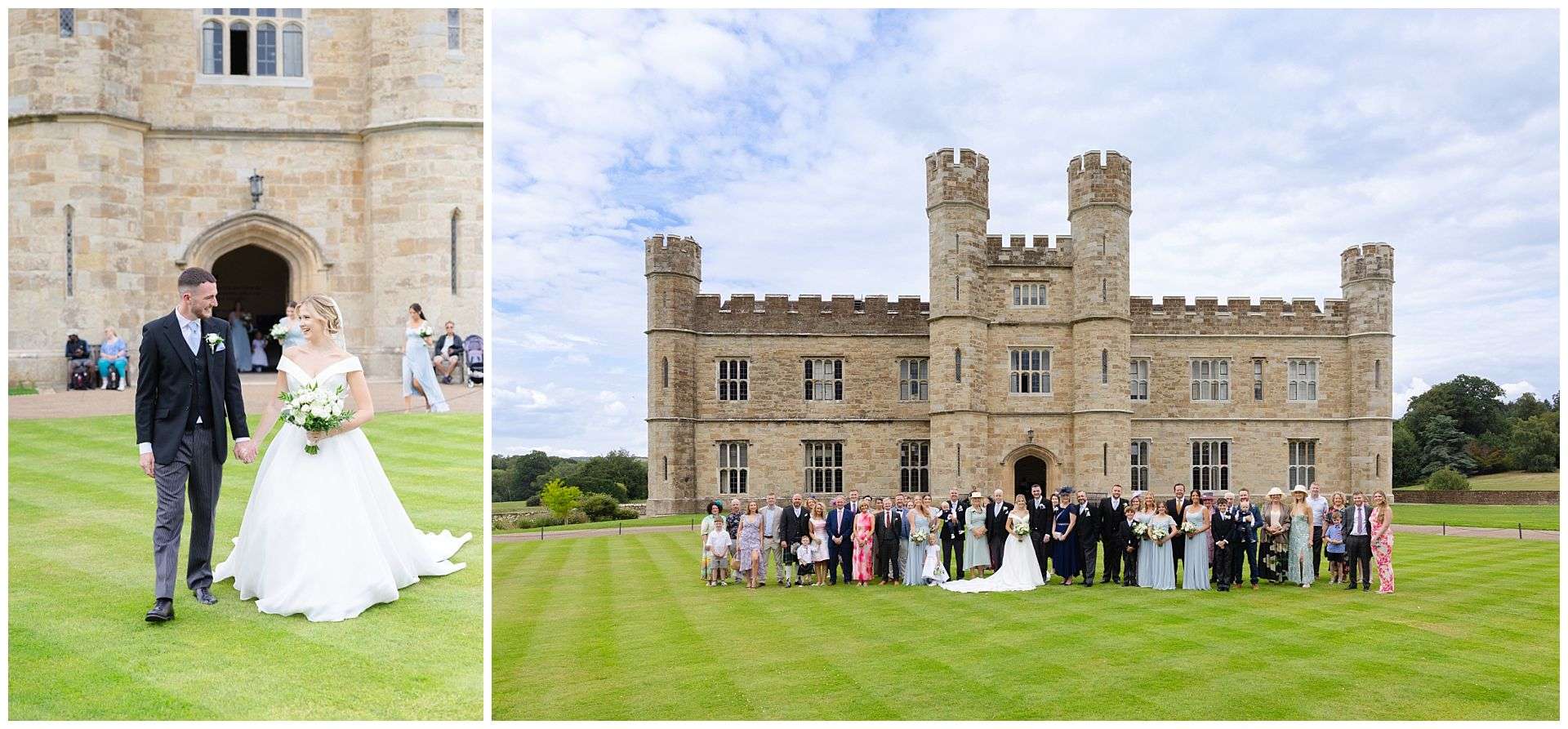Leeds Castle wedding by Louisa Dettmer Photography