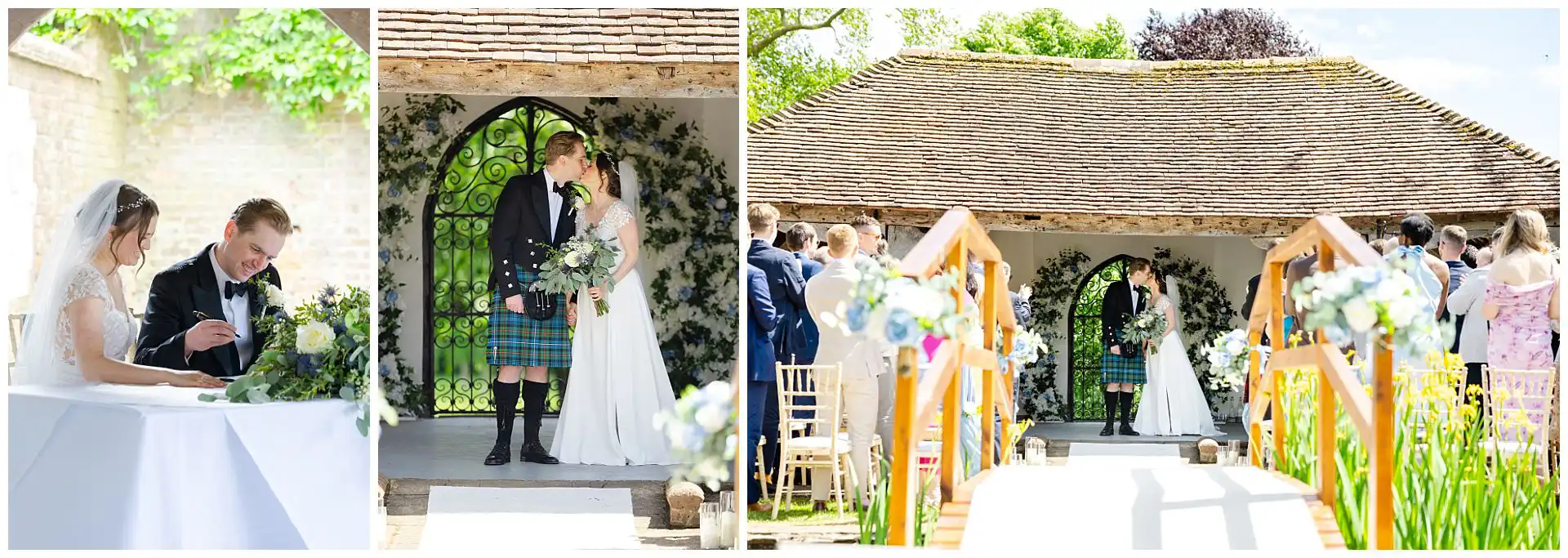 romantic outdoor wedding ceremony wedding ceremony, eastwell manor hotel, louisa dettmer photography
