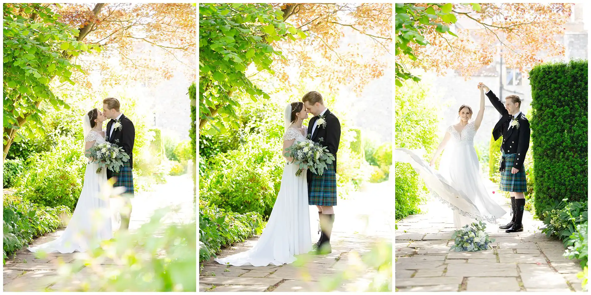 romantic garden wedding portraits gorgeous light for a wedding at eastwell manor